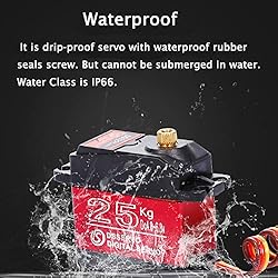 4Pcs DSSERVO DS3225MG 25KG Waterproof Metal Gear