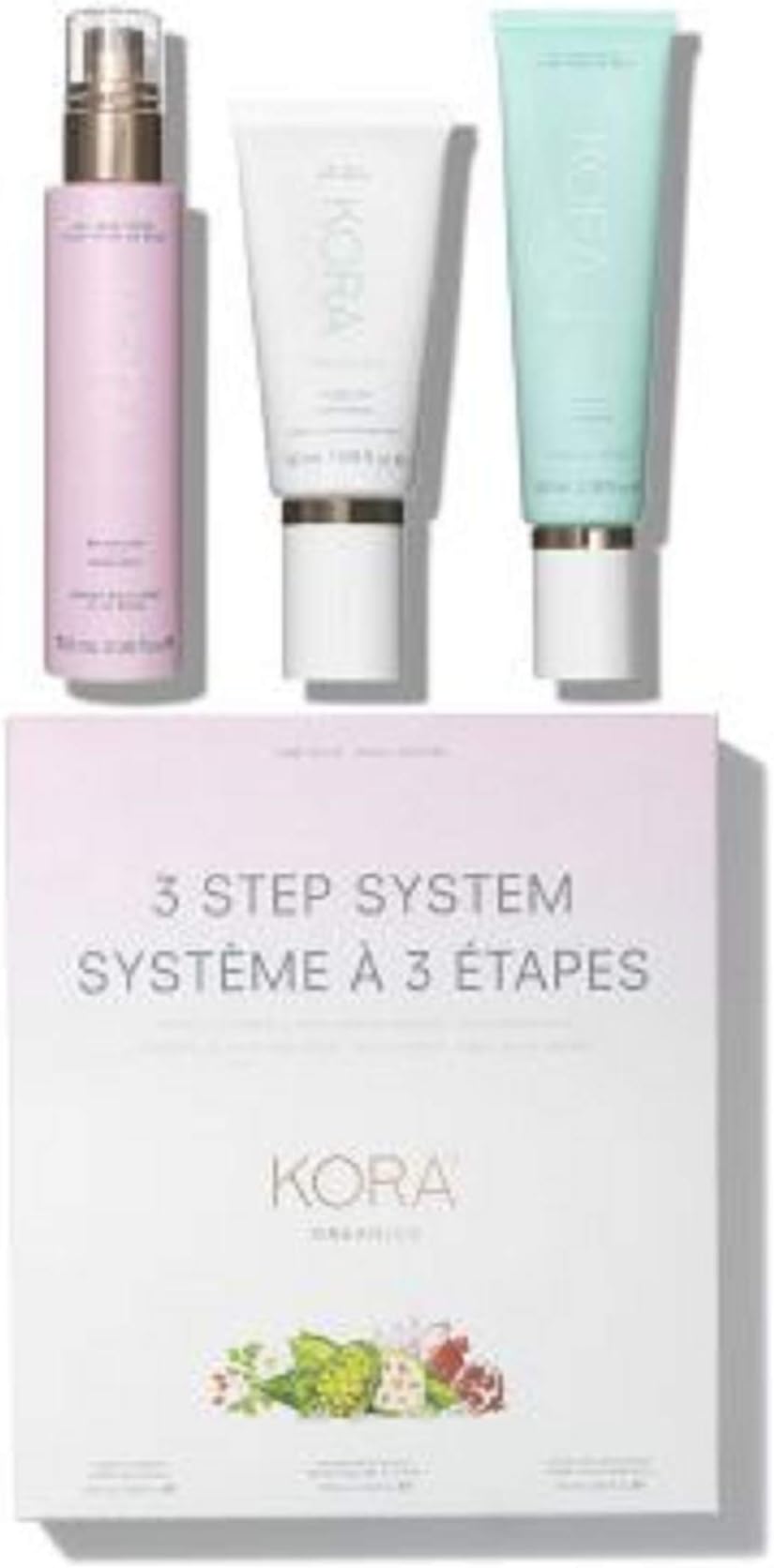 Exclusive New KORA ORGANICS 3 Step Step System - Dry