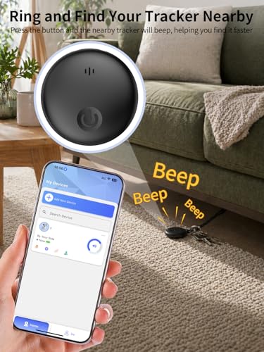 GPS Coche Localizador, Localizador GPS para Coche Compatible con iOS y Android, Magnético Rastreador GPS Sin Suscripción, Resistencia al Agua IP67, 365 Días de Autonomía, para Coches/Motos/Bicicletas