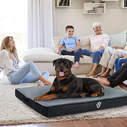 Utotol Orthopedic Dog Bed for Large/Jumbo Dogs, Memory Foam Pet Bed