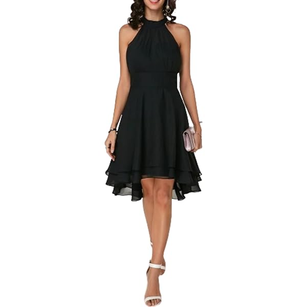 【人気完売商品】Halter Neck Layered Dress 人気完売商品】Halter Neck Layered Dress 人気完売商品】marte