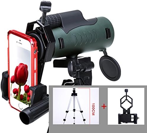 JBZP High - Power Telescope Lens For Mobilephone / Cellphone Mobile Cell Phone Accessory Kit Set Gadget Friend Dad Mom Birthday Gift Professional Photography Stuff Items Shop Store Cool Unique Binocular Monocular Mini Small Mounted Mount Adapter Device Holder Extender Tvision Concert Gift [Energy Class A+]