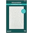 SPELLBINDERS PAPERCRAFTS, INC 3D Embossing Folder Knock Wood, Opaque