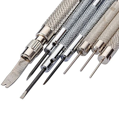 Tool Watch Repair Remover Kit Case Opener Link Spring Bar Pin Band Back Set New Strap W Wrench Adjustable