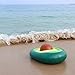 LetsFunny Avocado Pool Float Inflatable Giant Floats with Rapid Valves Pool Party Beach Swimming Raft Floaty Lounger Decorations Toys Games for Adult and Kids