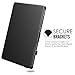 MoKo Case Fit iPad Pro 10.5 2017 - Slim-Fit Multi-Angle Folio Cover Case with Auto Wake/Sleep Fit Apple iPad Pro 10.5 Inch 2017 Released, Black