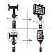 MAONO Selfie Stick Tripod AU-Z06 Integrated Stand with Extra Silicone Phone Stand Bluetooth Remote, Extra Cell Phone Stand, Portable Monopod for Smartphone
