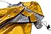 Ellie Dog Wear Yellow Zip Up Dog Raincoat with Reflective Buttons, Pockets, Rain/Water Resistant, Adjustable Drawstring, Removable Hoodie - Extra Small to Extra Large - Stylish Dog Raincoats (L)