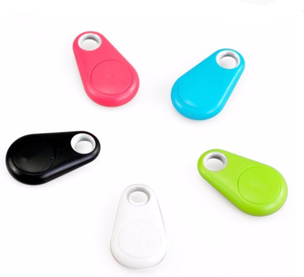 YXTO 5Pcs Key Finder Smart Wireless Bluetooth Tracker Car Child Wallet Pets Key Finder GPS Locator Anti-Lost Alarm Reminder for Smartphones - CR2032 Lithium Coin Battery(Not Included)