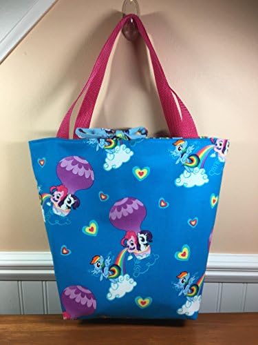 My Little Pony Girls Reversible Tote Bag, Kids Tote Bag, Book Bag