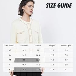 URBAN REVIVO Women's Casual Cardigans Open Front