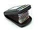 Drhob 1pcs black New Fashion Men's/Women's Mini Leather Wallet ID Credit Cards Holder Purse