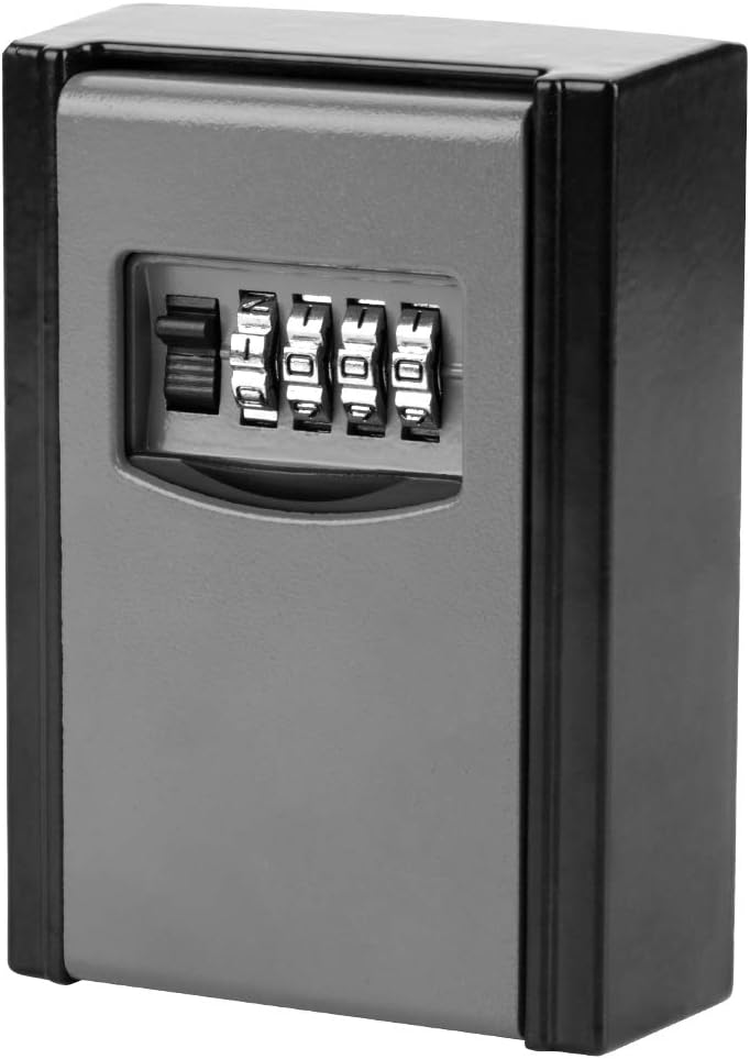 Key Safe Box, Key Security Code Box 4 Digit Combination Password Key
