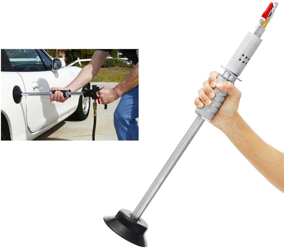 Pneumatic Air Suction Dent Puller, Air Suction Vacuum Slide Hammer Auto Body Profession Repair Suction Cup Tool for use in Professional Garages or Workshops at Home