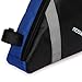 Cycling Bicycle Bike Bag Top Tube Triangle Bag Front Saddle Frame Pouch Outdoor Blue