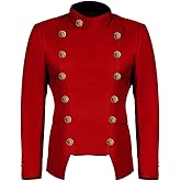 Mens Fashion Suit Jacket Slim Fit Blazers Stage Dress Jackets