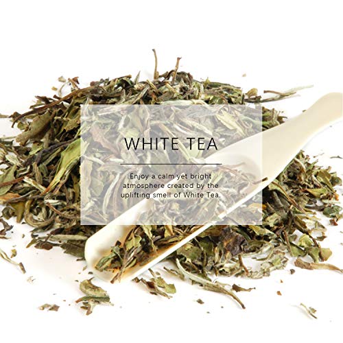 ESSLUX Room Diffuser, Home Fragrance Diffuser Premium Quality for Home and Office, Air Freshener & Home Decor & Ideal Gift-White Tea
