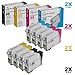 LD Products Remanufactured Ink Cartridge Replacement for Epson 98 & 99 High Yield (8 Set - 2 Black, 2 Cyan, 2 Magenta, 2 Yellow) for use in Artisan 700, 710, 725, 730, 810, 835, 837