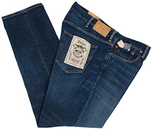 Ralph Lauren Mens Varick Slim Straight 