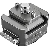 SmallRig HawkLock H21 Universal Quick Release Mount Plate Kit, Dual-Direction QR-Slide NATO Rail with Anti-Deflection 1/4"-20 Screw, Load up to 5kg / 11lb for Cameras, Monitors, Action Cameras - 4491