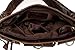 Vicenzo Leather Adonis Genuine Leather Waist Bag Fanny Pack (Dark Brown, S)