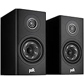 Polk Audio Reserve R200 Large Bookshelf Speaker for Dynamic, Detailed Home Theater Audio, 1" Pinnacle Ring Tweeter & 6.5" Tur