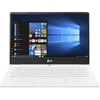 LG gram Thin and Light Laptop - 13.3" Full HD IPS Display, Intel Core i5 (7th Gen), 8GB RAM, 256GB SSD, 2.1lbs, Back-lit Keyboard, White - 13Z970