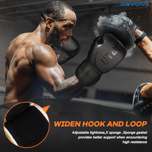 DAYONG Boxing Gloves for Men Women, Kickboxing MMA Punching Gloves, 10oz/12oz/14oz/16oz Boxing Training Gloves for Sparring, Punch Bag, Martial Arts, Fighting, Muay Thai.