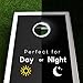 GoSports LED Light Up Cornhole Set, Tailgate Size