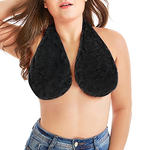 Haircloud  BraSexy Bizarre Boob Hammock Absorbent Towel For Cover breasts For Cover breasts GreenM