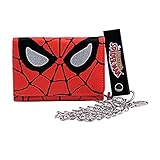 Silver Buffalo MC7001CW Marvel Spiderman Big Face Chain Wallet