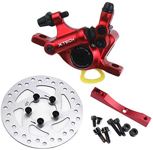 HORO.ES XTECH Zoom Rigid Hydraulic Clamp Kit + Disc 120 mm + Bracket + Screws Xiaomi Scooter M365/PRO