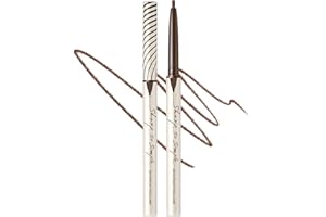 CLIO PROFESSIONAL CLIO Sharp So Simple Waterproof Pencil Eye Liner, Micro Precision Tip (2mm), Twist Up, Self-Sharpening, Long Lasting, Smudge-Resistant, High-Intensity Color, Ultra-Smooth (02 Brown)