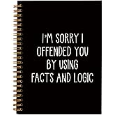 OXW Funny Office Gifts Notebook Journal, Gag Fun Gifts for Coworker Boss Colleague Employee Adults Friends Women Men, Sarcastic Snarky Gift, Weird Gifts Spiral Notebook 5.5 x 8.3