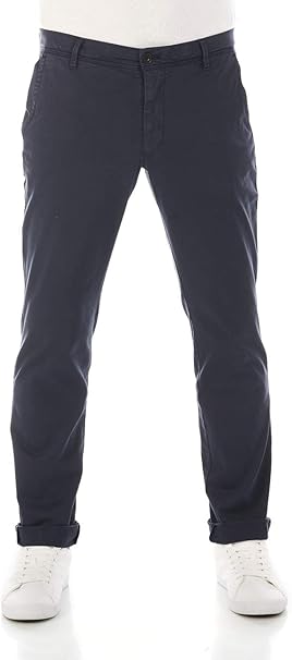 Joop Herren Chino Hose Matthew Modern Fit Blau Navy W30 W40 Stretch 97 Baumwolle Stoffhose Amazon De Bekleidung