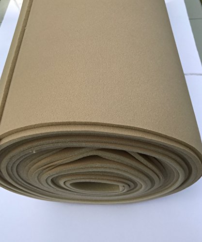 headliner doctor DIY repair fabric compatible with GMC Sierra 2500-Light Tan-72"x60"