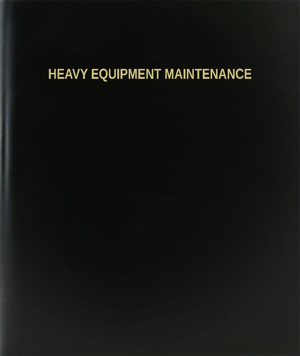 BookFactory® Heavy Equipment Maintenance Log Book