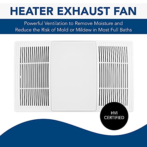 BroanNuTone BHF80 NonLit PowerHeat Bathroom Exhaust Fan and Heater