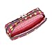 J World New York Girls' Jojo 01 Pencil Case, Pink Buttons
