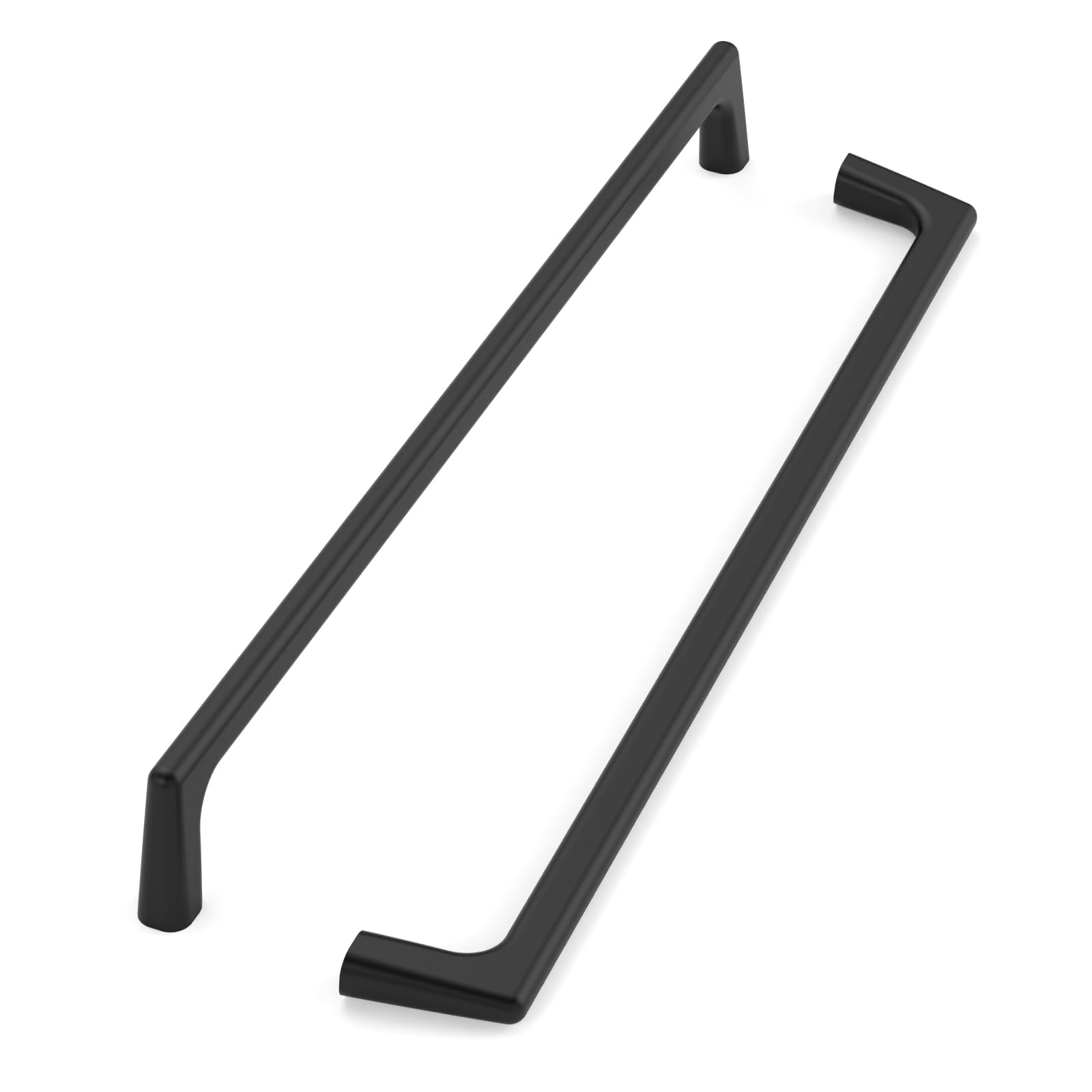 Photo 1 of FILTA 10 Pack 10 Inch(254mm) Matte Black Cabinet Pulls,Cupboard Handles Cabinet Handles Zinc Alloy Cabinet Hardware for Cupboard Drawer Handles Pulls