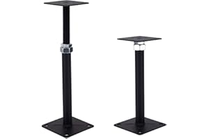 YMSZGBZG 2 Pack Adjustable Floor Jack Post 9"-13" Range of Adjustment, Mini Screw Jack, Telescoping Jack for Temporary Support, House Jack for Leveling.