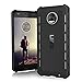 URBAN ARMOR GEAR [UAG Motorola Moto Z2 Force/Moto Z2 Play Outback Feather-Light Rugged [Black] Military Drop Tested Phone Case