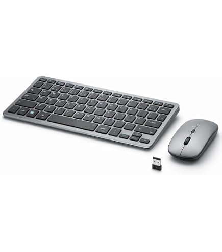 Combo Teclado e Mouse sem fio 1200 DPI OEX Work TM408 - Preto