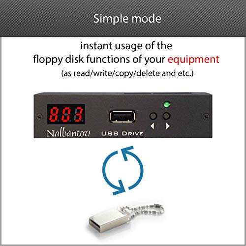 Floppy Disk USB Emulator Nalbantov N-Drive 1000 for Yamaha Disklavier Control Wagon DKW10