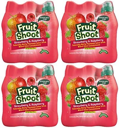 Fruit Shoot Strawberry & Raspberry 8oz x24