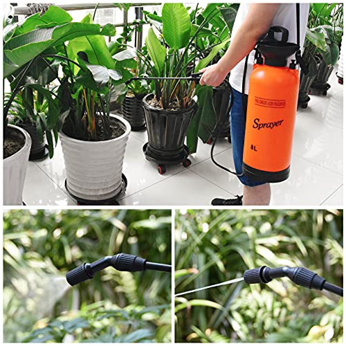 Seeutek Garden Pump Sprayer 2 Gallon Yard and Lawn Sprayers for Weed