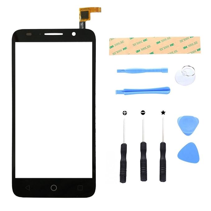 Lusee Bildschirm für Alcatel One Touch Pop 3 5.0 OT-5065 5065X 5065D Ersatz Touch Screen Glas Display Reparatur Touch Panel m