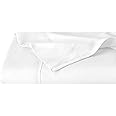 Bare Home King Flat Sheet - Premium 1800 Ultra-Soft Top Sheet - Hotel Luxury - Double Brushed - Easy Care - 1 King Flat Sheet Only (King, White)