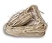 Natural Raffia Long-Stranded Fiber for Arts and Crafts - Large 6 Oz Bunch