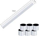URAQT Reflector Strips 16 Pcs Reflective Snap Band Wrist Ankle Safety Bands view 2
